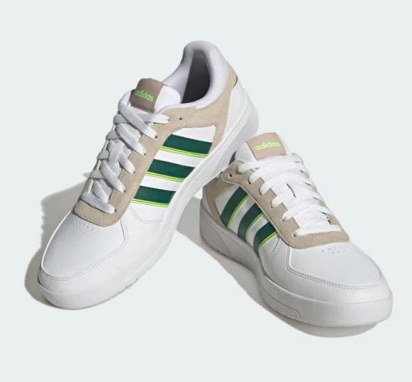 adidas Courtbeat Erkek Tenis Beyaz Spor Ayakkabısı ID9661