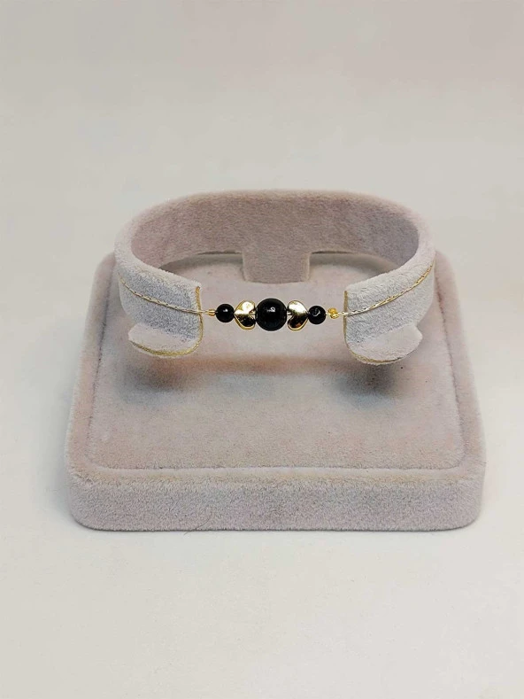 Turmalin Taşı Tasarım Bileklik (45730) - Resim 2