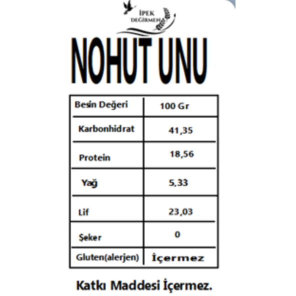 İpek Değirmen 2 Kg Ekmeklik Glutensiz Hamur İşi Paketi 2 Çeşit - 4