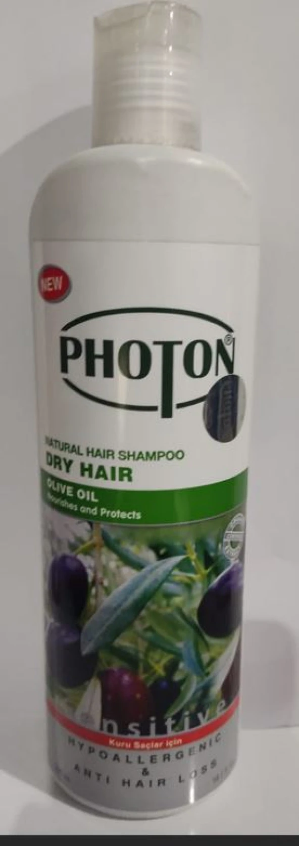 PHOTON ŞAMPUAN ZEYTİN YAĞLI 500ML-KURU SAÇ