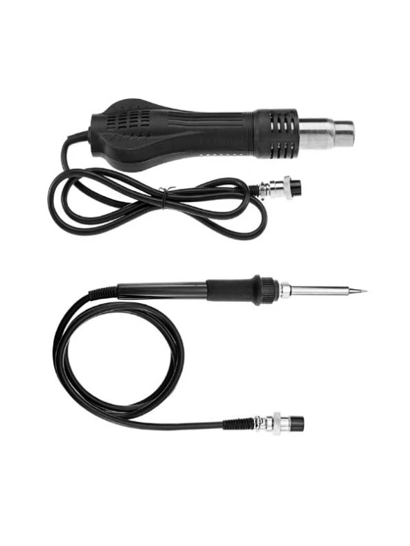 UPX 852D+ V2 Brushless Koldan Üfleme Isı Kontrollü Havya İstasyonu ( Upx 9888 El Büyüteci Hediyeli ) - 3