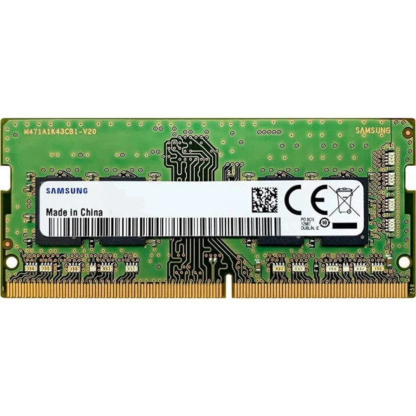 SAMSUNG SAMSO3200/32 32GB (Tek Parça) DDR4 3200Mhz Notebook Bellek