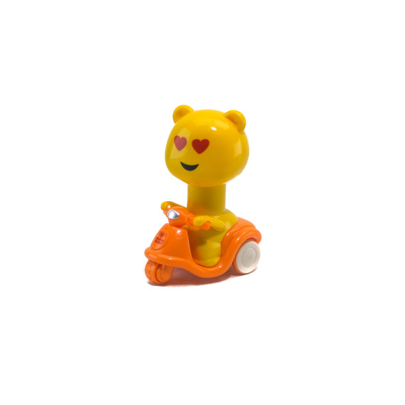 Emoji Scooter Oyuncak Basgit Kırılmaz 12 Cm