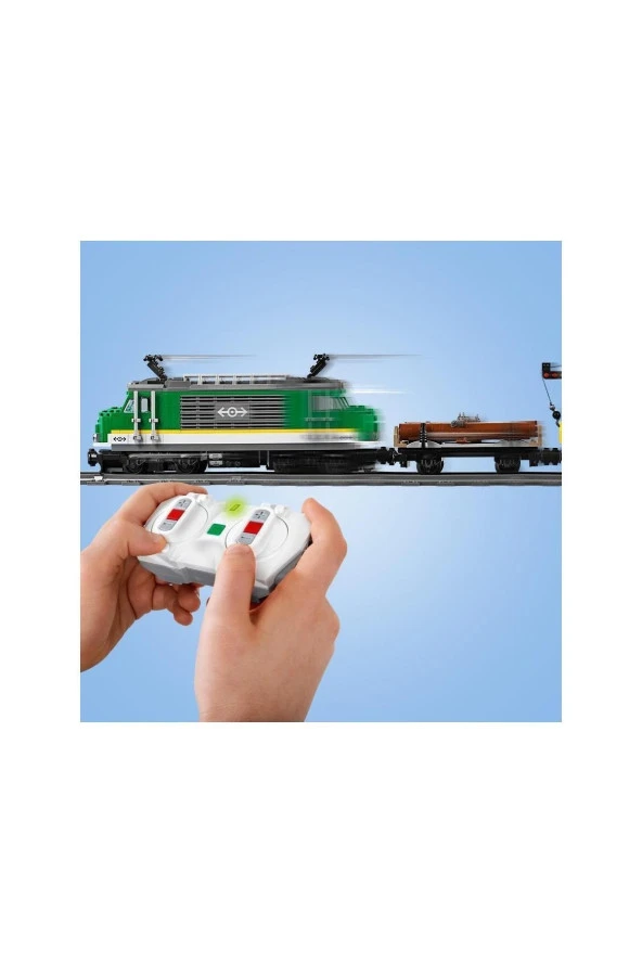 ® City Kargo Treni 60198 - Tren Seven Çocuklar için Oyuncak Yapım Seti (1226 Parça) - 5