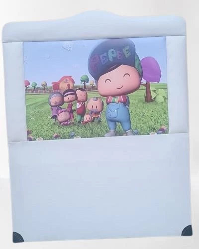 Başlık 90322 DK Tek 903320 Kişilik 90 PEPE Model Suni Deri beyaz Kumaş El Yapım