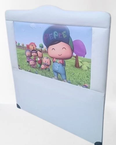 Başlık 90322 DK Tek 903320 Kişilik 90 PEPE Model Suni Deri beyaz Kumaş El Yapım - 3