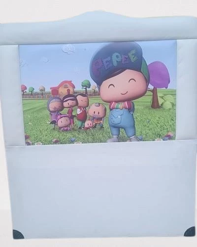 Başlık 90322 DK Tek 903320 Kişilik 90 PEPE Model Suni Deri beyaz Kumaş El Yapım - 7