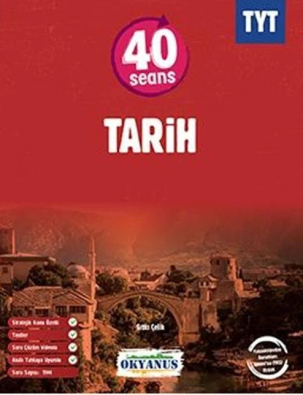 Okyanus Yayınları TYT Tarih 40 Seans Soru Bankası