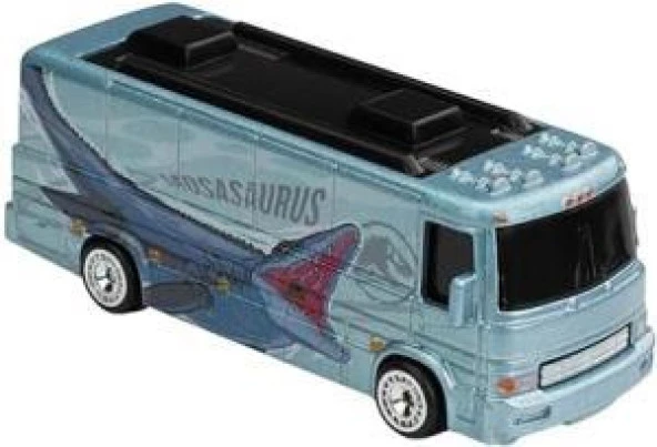 Hot Wheels Premium 5/5 Jurassic World HW York Bus Model Araba