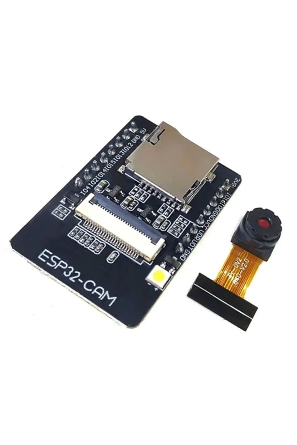 ESP32-CAM WiFi Bluetooth Geliştirme Kartı + OV2640 Kamera Modül