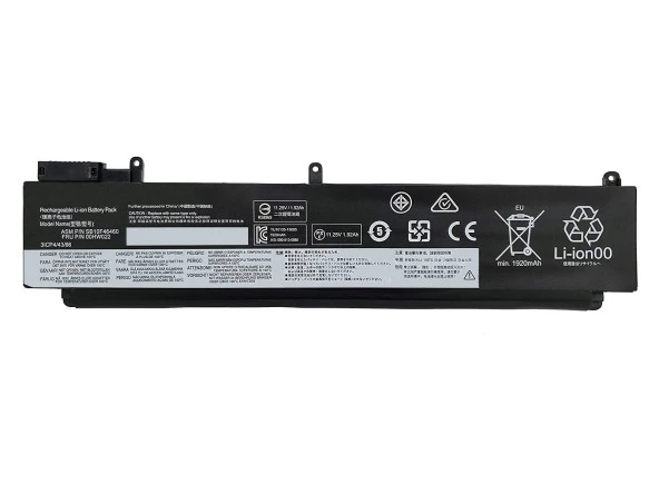 RETRO  Lenovo ThinkPad T460s, T470s Notebook Bataryasi - Ver.2 Alt