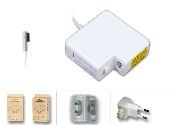 RETRO  Apple MacBook Pro 60W MagSafe 1 Notebook Adaptör RNA-AP05