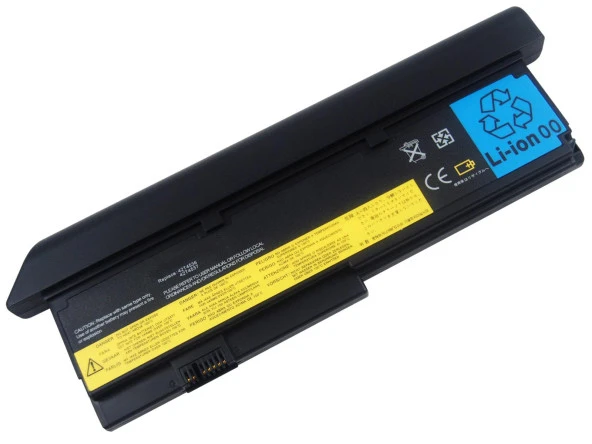 RETRO  Ibm Lenovo ThinkPad X200, X201 Notebook Bataryasi - 9 Cell