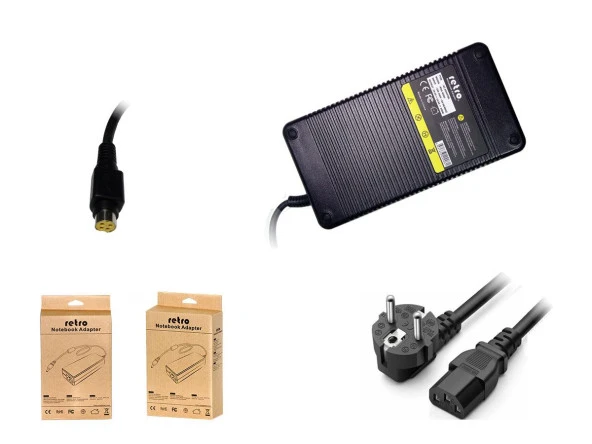 RETRO  MSI 19.5V 16.9A 330W 4 Pin Notebook Adaptör RNA-MS01