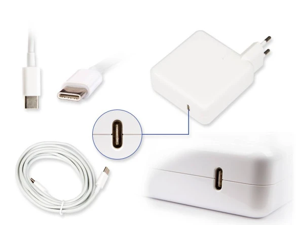 RETRO  Apple MacBook 61W USB-C PD Adaptör RNA-AP12