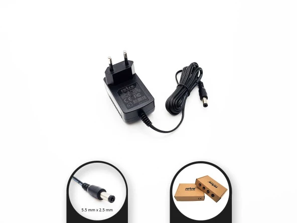 RETRO  22V 500mA 11W Switch-Mode SMPS Adaptör RPA-AC082