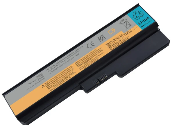 RETRO  Lenovo G530, G550, N500, V460 Notebook Bataryasi - 6 Cell
