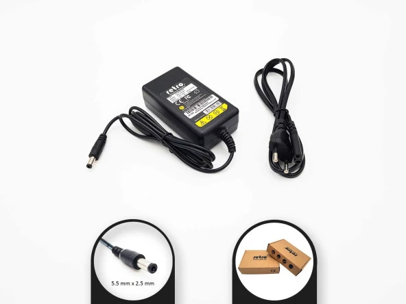 RETRO 9V 4A 36W POS Cihazi Adaptörü RPA-AC186
