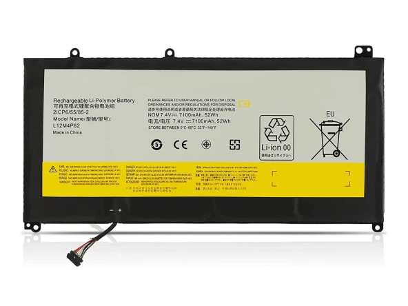 RETRO  Lenovo IdeaPad U530 Touch, L12M4P62 Notebook Bataryasi