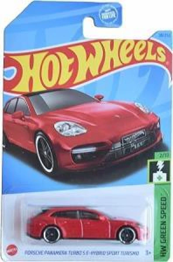 Hot Wheels Porsche Panamera Turbo S E-Hybrid Sport Turismo HW Green Speed 2/10 (Kısa Kart ve Regular) Model Araba