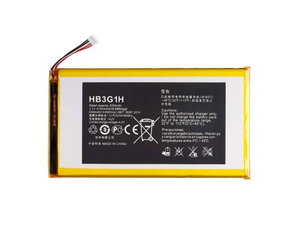 RETRO Huawei MediaPad S7, HB3G1, HB3G1H Tablet Bataryasi
