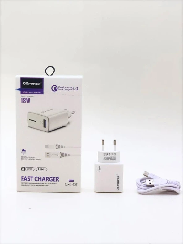 Samsung Galaxy S10E SM-G970F Uyumlu Şarj Aleti 18W 3,0 Amper Micro Uç Hızlı Fast Charger Birinci kalite Hızlı Şarj TAM ORJİNAL