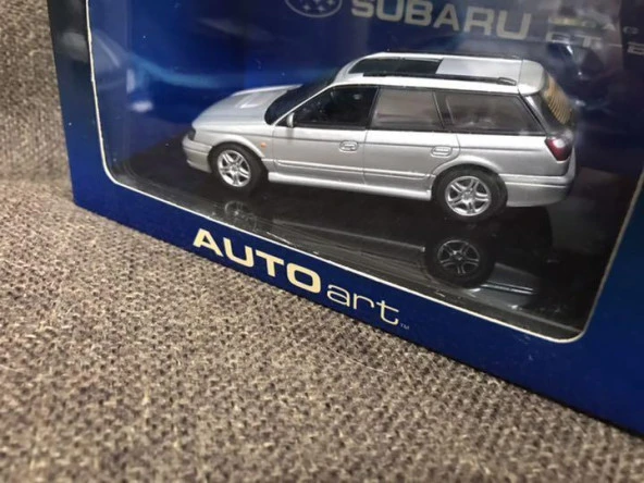 AUTOart Subaru Legacy GTB 99 (Silver) 1/43 Model Araba - Resim 2