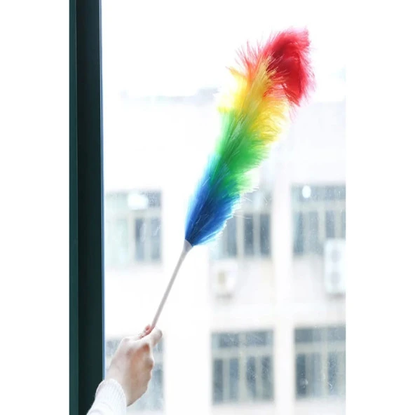 Püskül California Duster Anti-statik Toz Alma Püskülü Gökkuşağı Püskül - 3