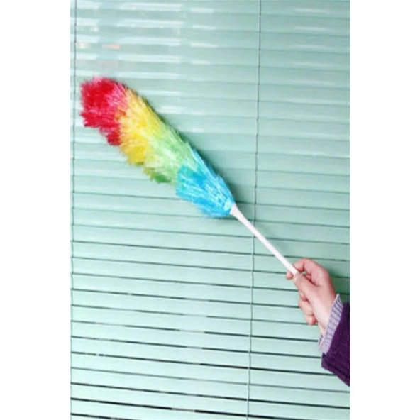 Püskül California Duster Anti-statik Toz Alma Püskülü Gökkuşağı Püskül - 4