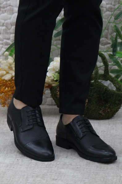 Mehmet Mete 42060 İç Ve Dış Hakiki Deri Kauçuk Taban Erkek Ayakkabı - Resim 2