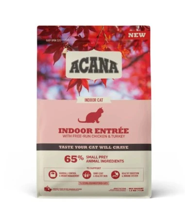 Acana Indoor Entree Sterilised Tavuk ve Hindili Yetişkin Kedi Maması 4500 Gr