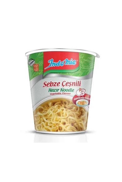 Indomıe Bardak Sebzeli Noodle 60 Gr