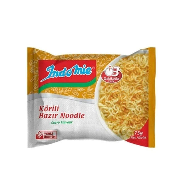 Indomıe Paket Körili Noodle 75 Gr 40Lı Koli