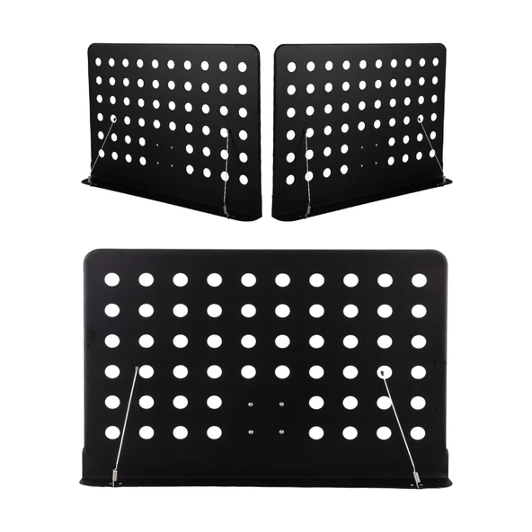 Magicvoice Mv-19498 70-140 Cm Çift Mikrofon Tutacaklı Müzik Nota Sehpası Şef Tipi ürün görseli 1