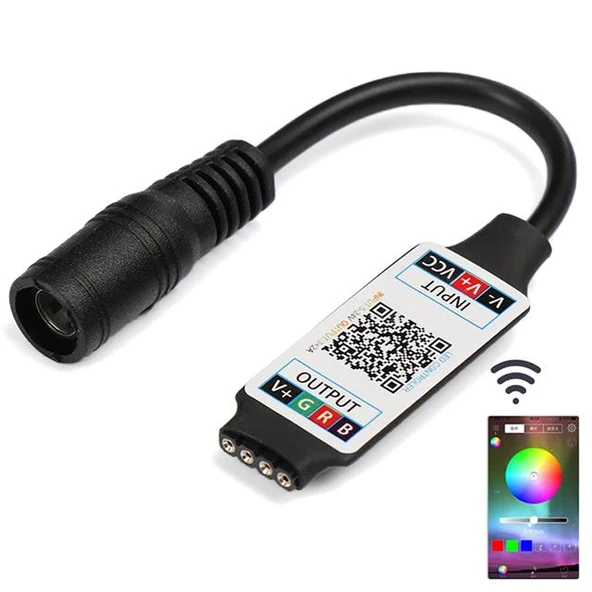 Powermaster DC 5 Volt - 24 Volt - 6 Amper RGB Led Kontrol Cihazı - 2