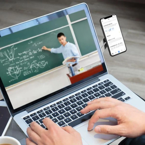 Polham Bilgisayar Monitörüne Yapışan Mıknatıslı Telefon Tutucu, Monitör Uyumlu Telefon Stantı