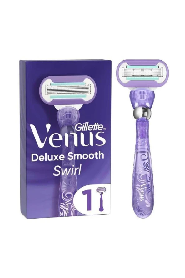 Gillette Venus Extra Smooth Swirl Tıraş Makinesi+Yedek Başlık