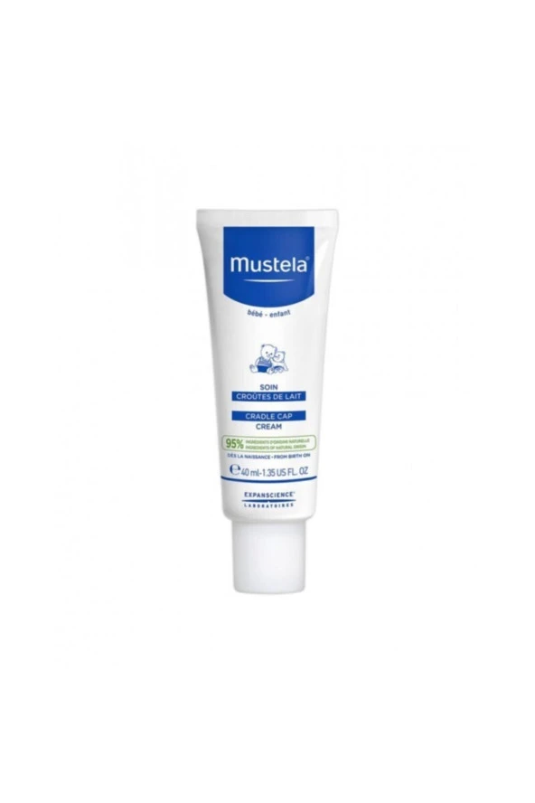 Mustela Cradle Cap Cream 40 ml - Saç Pullanmalarına Karşı Bakım Kremi ürün görseli 1