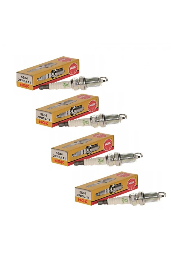 NGK  5584 ATEŞLEME BUJİ TAKIM/TOYOTA AVENSİS 97-00 1,6/TOYOTA AVENSIS 03-08 1,8/AVENSİS 03-08 1.6 VVT i