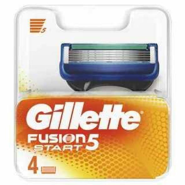 Gillette Fusion 5 Start 6'li Yedek Bıçak + Fusion Start Tıraş Makinesi