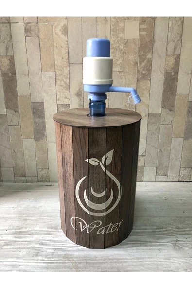 adımshops Yeni Dekoratif Damacana-gizleme-saklama-kutusu-dolabı-kılıfı-bezi-işlemeli