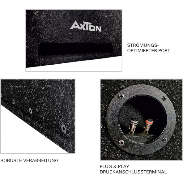 Axton ATB-220   20 cm Pasif Subwoofer - Resim 3