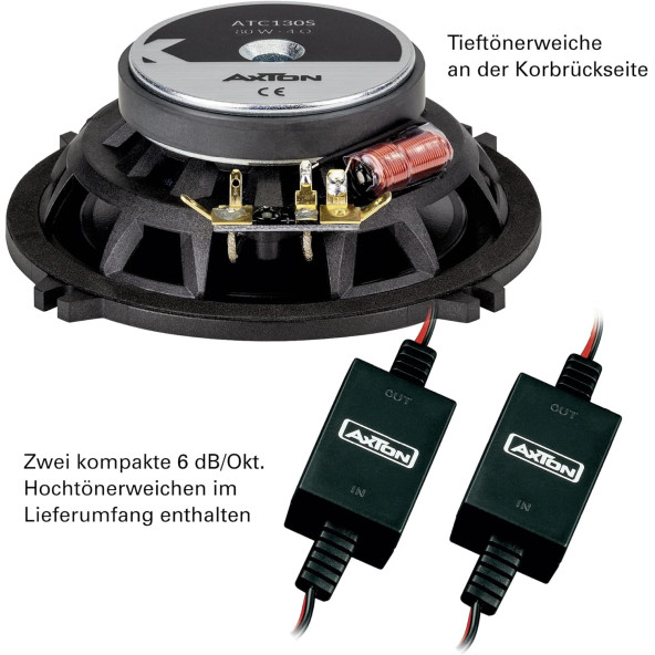 AXTON ATC-130S    13cm Oto Hoparlör - Resim 4