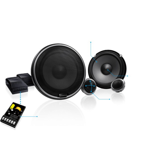 Kenwood KFC-PS170C  17cm Oto Hoparlör - Resim 2