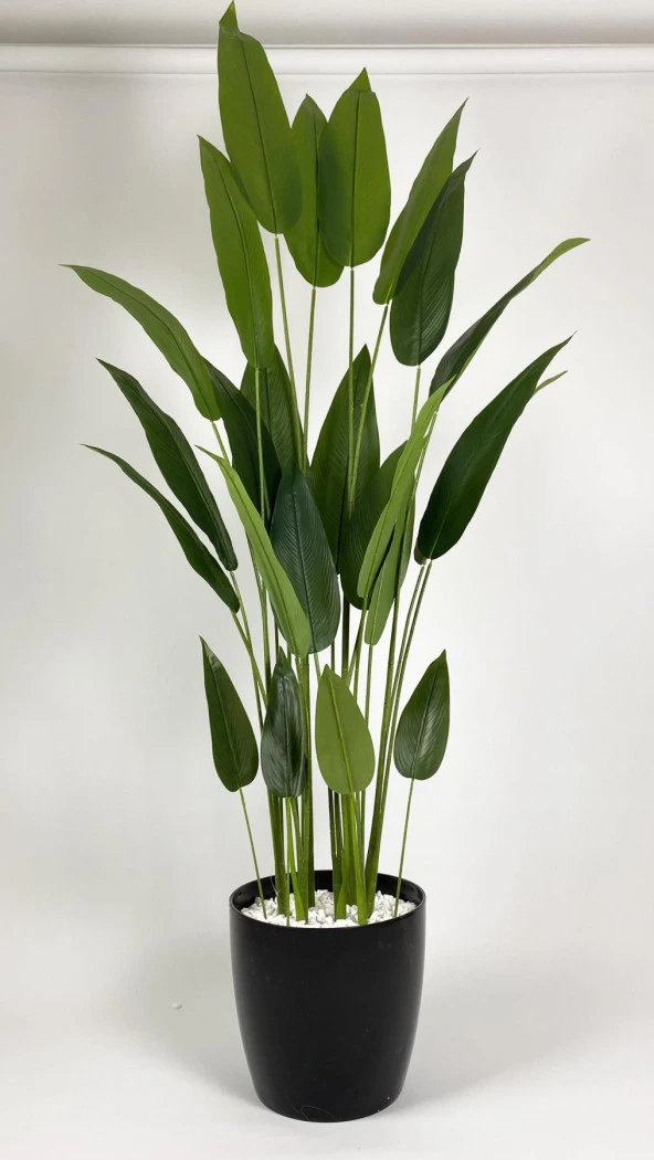 BİÇİÇEK YAPAY AĞAÇ STARLİÇE 220CM XXL BOY SİYAH RENK BÜYÜK BOY YAKUT SAKSIDA - 2