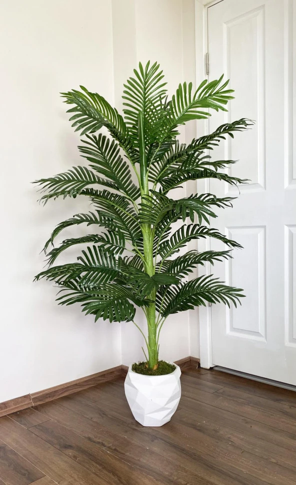 BİÇİÇEK YAPAY MUZ AĞACI VE AREKA AĞACI