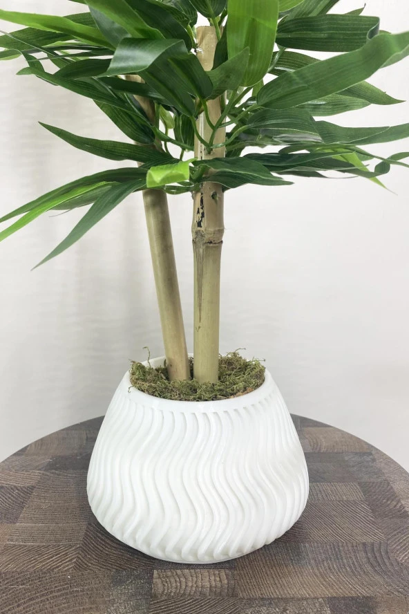 BİÇİÇEK   YAPAY BAMBU AĞACI  60CM YOĞUN YAPRAKLI - 4