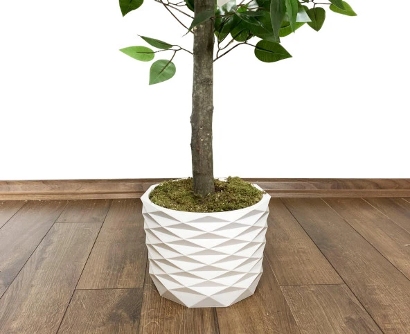 BİÇİÇEK   Yapay Benjamin ağacı 160cm - Resim 3