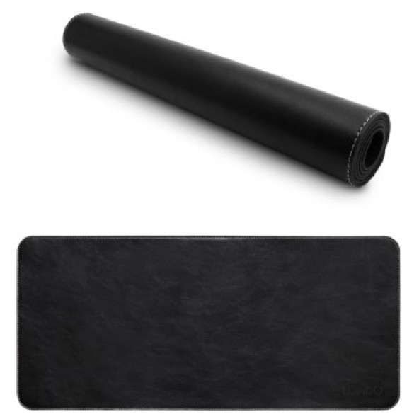 LONDO XL SİYAH DERİ MOUSEPAD