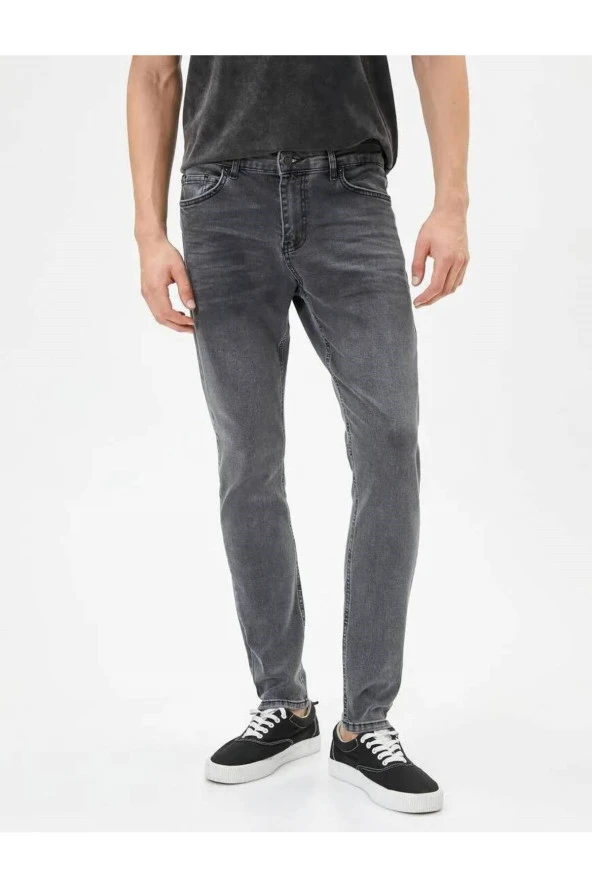 Skinny Fit Kot Pantolon - Michael Jean
